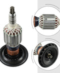 Pro Grade Rotor Anchor Armature Spare Parts For Demolition Hammer Replacement For GBH11DE GSH11E GBH10DE 11223EVS GSH10C 208mm 220 To 240V 50Hz Heavy Duty Durable Performance, rotor armature with commutator