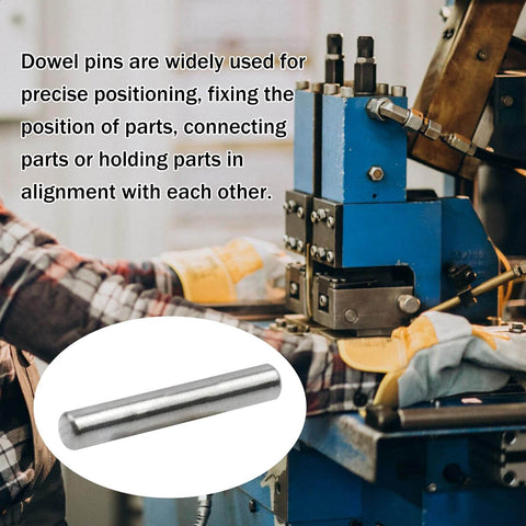 304 Stainless Steel Dowel Pins Cylindrical Locating Pins 4mm By 25mm Set Of 50 for precise alignment in mechanical setup