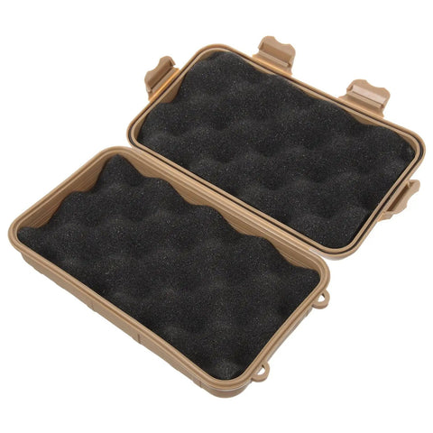 Open view of the Tough As Nails Wear Resistant Shockproof Storage Box For Outdoor Adventures Hiking And Camping Gear Compact Design