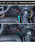 Gear Shifter Organizer For Ford Bronco 2021 Through 2026 2 And 4 Door Center Console Storage Tray installation view