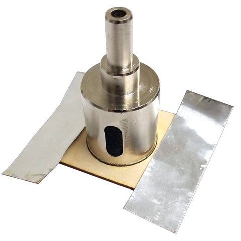 Half Inch Glass Drill Bit For Bottles With Diamond Hole Saw For Bottle Lights And Lamp Kits Drill Guide For Straight Holes Easy