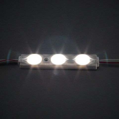 Daylight White 12V DC 0.72W 2835 SMD LED Module Backlight For Letter Signs Waterproof With Sticky Adhesive Back 20 Modules Per String UL Listed