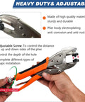 Heavy Duty Snap Fasteners Kit Built Tough With Magnetic Die Holder And Adjustable Pliers 60 Set 15mm Stainless Marine Snaps
