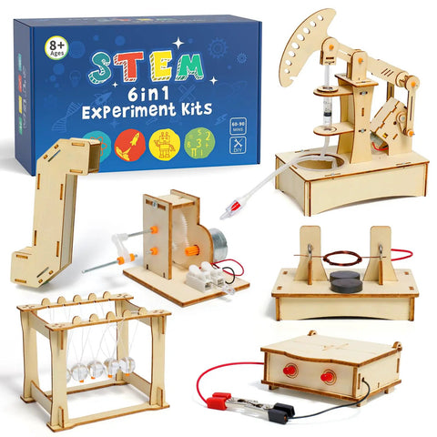 Hands On Kit For Kids Ages 8 To 12 Wood Arts And Crafts Projects For Boys And Girls Build Conductor Detector