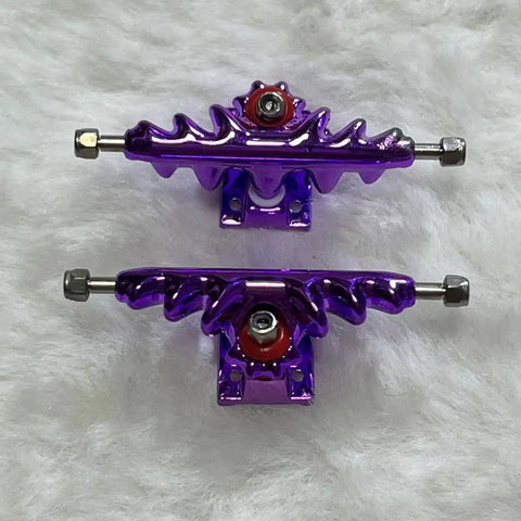 24 Pack Gold Brass Fingerboard Lock Nuts With Nylon Insert, Bombproof Hardware For Upgraded Finger Skateboard Trucks close-up view