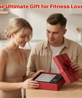 Couple unboxing Smart Food Scale With Nutritional Calculator And App Sync For Accurate Calorie Fat Carbs And Protein Tracking.