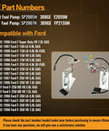 Ford F Series Front And Rear Fuel Pump Assembly For 1992 1993 1994 1995 1996 1997 F150 F250 F350 F250HD V8 5.0L 5.8L 7.5L 4.9L