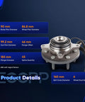 Front Wheel Hub Bearing Assembly 515142 For Ford Expedition 2011 2014 For Ford F150 2011 2014 For Lincoln Navigator 2011 2014