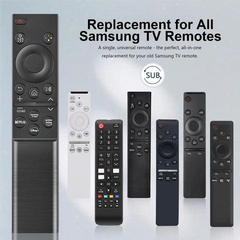 One For All Universal Replacement Remote For Samsung Smart TVs Compatible With Crystal UHD CU7000 and more models