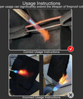 Heavy Duty Pro Grade Welding Blanket For Sparks Protection Heat Resistant Insulation Pad usage instructions with torch