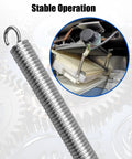 Beefy Extension Spring For IM 500SAA IM240 Ice Machine Series Replacement Part Keeps Tension And Reset For Smooth Precise Actuator Action And Long Lasting Performance, silver coil spring