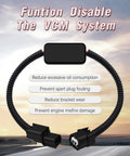 Front view of VCM Muzzler Tuner 2 Upgrade Harness Disable Kit Replacement Muzzler Plug Module for Honda and Acura 3.5L V6 Engines.