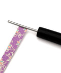 Handmade Paper Bead Roller For Quilling, Stainless Steel Tip With One Eighth Inch Diameter, paper strip inserted for bead crafting