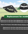 Steering Sector Pinion Gear With Bushings Replacement For D130 D140 D150 D160 D170 Tractors shown with part numbers