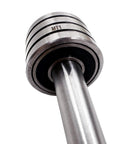 Heavy Duty Live Tailstock Center For Wood Lathe MT1 With 60 Degree Point, ball bearing precision, close-up view
