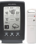 Digital Weather Station With Indoor Outdoor Temperature And Humidity, Moon Phase, Wireless Outdoor Sensor, Easy To Read Display.