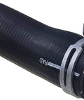 Close-up of OE Fix Radiator Coolant Hose With Aluminum Connectors For Dodge Ram 2013 2014 Inlet Hose Replacement showing connector