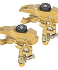 Heavy Duty Rock Solid Half Inch Zinc Impact Sprinkler 2 Pack with adjustable heads for precise lawn irrigation.