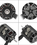 High Torque 3548 1400KV Brushless Outrunner Motor With AM32 80A ESC For 1 By 10 Scale RC Crawler Upgrade shown in detail