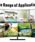 Wide range of applications for Submersible Water Pump One Quarter HP 1600 GPH: hot tubs, pools, tankless heaters, flooded areas, irrigation.