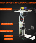 Fuel Pump Assembly For Jeep Wrangler YJ 1991 1992 1993 1994 1995 2.5L 4.0L 20 Gallon Tank Replaces SP736H 463718 5003861AA 5003861AB