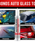 Fast Curing Windshield Adhesive For Auto Glass Replacement Pro Grade Urethane Sealant In Black for car bodies and windows