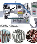 Premium Quality Heavy Duty 1 By 30 Inch Belt Sander Bench Grinder with Forward And Reverse Rotation for metal and wood finishing.