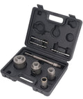 Heavy Duty Concrete Hole Saw Kit With Carbide Cutting Bits In 30Mm 40Mm 50Mm And 65Mm Sizes Plus Core Drill Set For Brick And Cement Wall Drilling Tasks in case