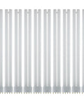 Compact Fluorescent 36W Twin Tube Light Bulbs 3500K Neutral White Light 2G11 Base 10 Pack displayed vertically