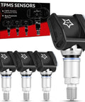 Top Shelf Preprogrammed 433Mhz Tpms Tire Pressure Monitor Sensor For G30 Bmw 530e 530i 540i 640i 535i GT 540d Xdrive 2017 To 2024 Smooth Oe Swap 36106876957, set of four sensors in packaging.