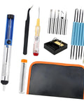 Image of 8 Piece Welding Set With Ergonomic Handles For Jewelry Making And Model Building Soldering Iron Temperature Control