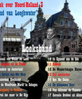 Loeksband album cover with historic canal house and multiple song titles listed, including "Land van Leeghwater."