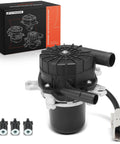 Secondary Air Injection Smog Pump For Toyota Tacoma 2005 2015 2.7L L4 Replacement 176000C020 with two hose connectors