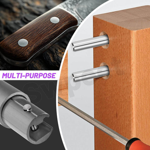 Stainless Steel Dowel Pin Kit 110 Piece Set M2 M3 M4 M5 304 Grade For Shelf Support Furniture Assembly and Industrial Maintenance