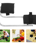 Garden Kneeler Seat With Thick Foam Padding And Wearable Knee Support, lightweight portable kneeling bench and seat for gardening
