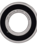 Close-up of 2 Pack 6002-2RS Rubber Seal Bearings 15x32x9mm with deep groove design for machinery and DIY