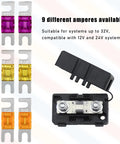 Mini ANL Blade Fuses For Cars And Boats Big Multipack Replacement Kit Includes 20A 30A 40A 50A 60A 80A 100A 125A 150A
