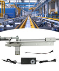 DC 24V Beefy Reciprocating Cycle Linear Motor With Telescopic Actuator, 20-120 RPM, shown in industrial setting