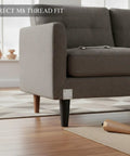 Conical Furniture Leg With M8 Thread Durable PP Plastic And Metal Replacement For Sofas Cabinets Chairs Ottomans And Sideboards