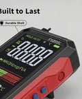 Close-up of USB Rechargeable Digital Multimeter With True RMS And 6000 Counts, color LCD screen, rugged shell design