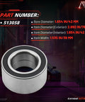 Front Wheel Bearing Hub Fits 2002 2010 Chrysler PT Cruiser And 2002 2005 Dodge Neon Ford Mustang Taurus Thunderbird