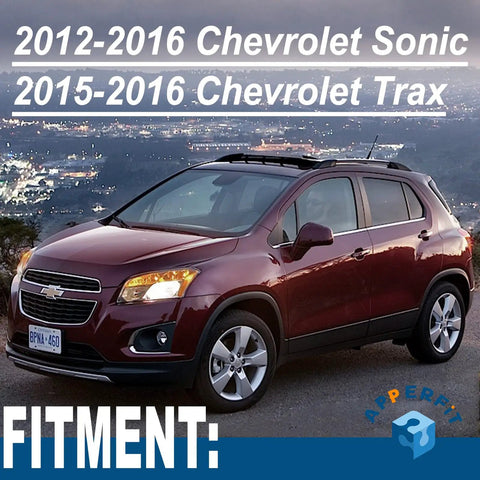 2015-2016 Chevrolet Trax at dusk for Automatic Shift Knob Kit For Chevy Sonic 2012 To 2016 And Trax 2015 To 2016 Replacement