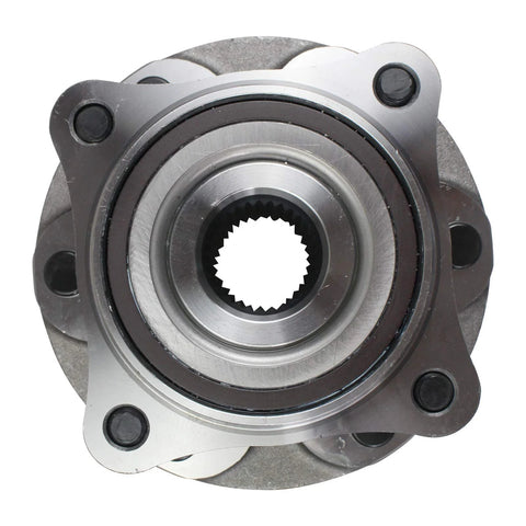 4WD Front Wheel Bearing And Hub Assembly For Toyota Tacoma 2005 To 2019, Toyota 4Runner 2003 To 2019, FJ Cruiser 2007 To 2014, Lexus GX470 2003 To 2009, GX460 2010 To 2019, 6 Lug With WBS, Heavy Duty Beefed Up Aftermarket Replacement