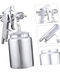 Autsuppl Airless Paint Sprayer For Furniture, High Atomization Pneumatic Spray Gun Tool For Rustoleum, Home And Industry Use, Adjustable Spring Range, Professional Finish Equipment, Durable Design with stainless steel body and adjustable nozzle.