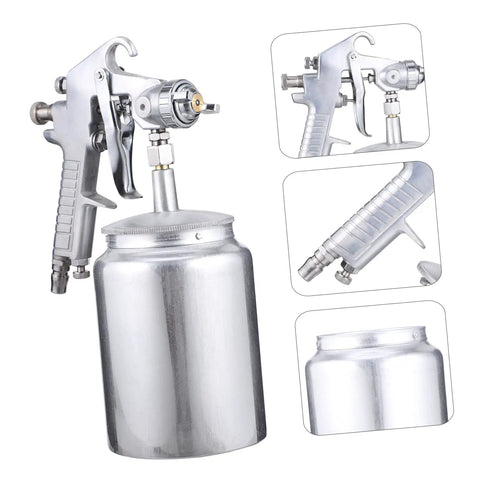 Autsuppl Airless Paint Sprayer For Furniture, High Atomization Pneumatic Spray Gun Tool For Rustoleum, Home And Industry Use, Adjustable Spring Range, Professional Finish Equipment, Durable Design with stainless steel body and adjustable nozzle.