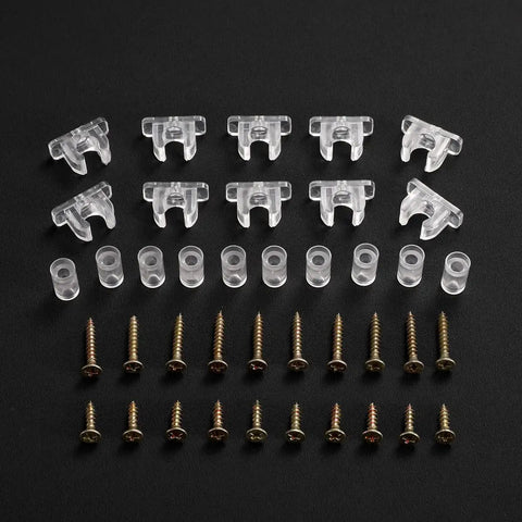 False Front Cabinet Clips With Screws Kit For Kitchen Cabinets And Drawer Fronts 10 Pairs Reinforced Snap Tip Out Hardware For DIY Repairs And Replacing 5 Drawers