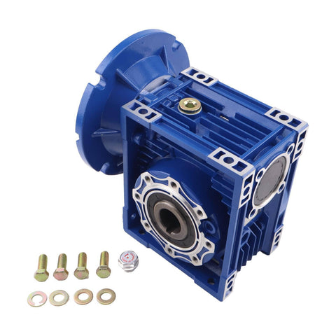MRV063 Worm Gear Speed Reducer 100 To 1 Reduction With 56C Flange For Industrial Machinery Five Eighth Inch Input Shaft