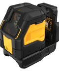 20V Max Green Cross Line Laser Level Bare Tool Only Handy Workhorse For Pros 180 Ft Visibility 330 Ft With Detector One Eighth Inch At 30 Ft Dual Green Beams Sixteen Hour Runtime On Two Ah Battery Class 2 in carry mount