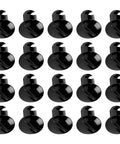 Heavy Duty Stainless Steel Quarter Dzus Fasteners With Button Oval Head And 7/16 Inch Stem, Black Quick Release Latch Hardware, multiple view