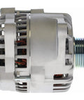 New Alternator For Ford Ranger And Mazda B2300 2001 Through 2009 Two Point Three Liter Engine Replacement shown from side view
